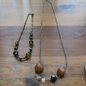 Necklace lot